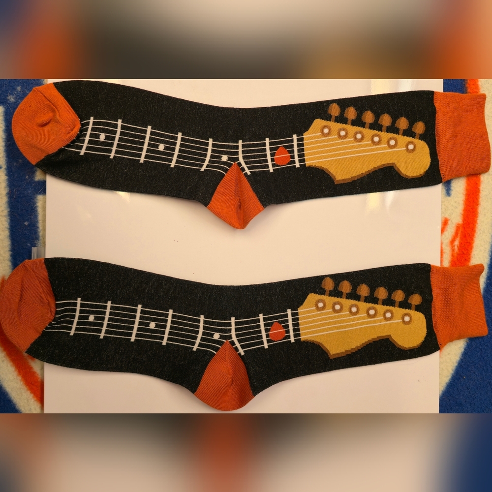 NWOT Foot Traffic Guitar Socks